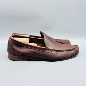 Oak Street Bootmakers Shoes Mens 12 Brown Leather Venetian Loafer Trunk Club USA